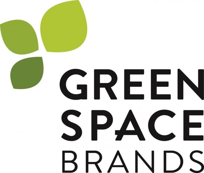 Quarterly revenue growth for GreenSpace Brands Inc. at 185 per cent