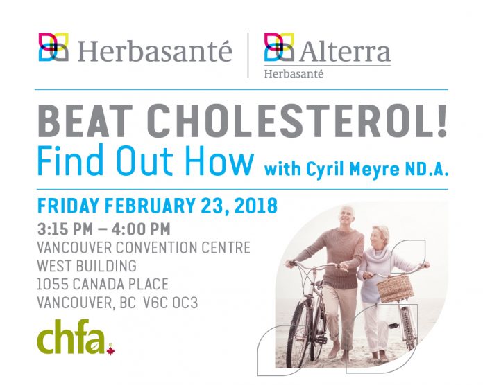 Cholesterol Conference Invitation: Vancouver CHFA WEST