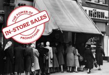 The power of in-store sales promotions