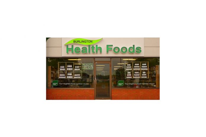 Burlington Health Foods moves to a new location