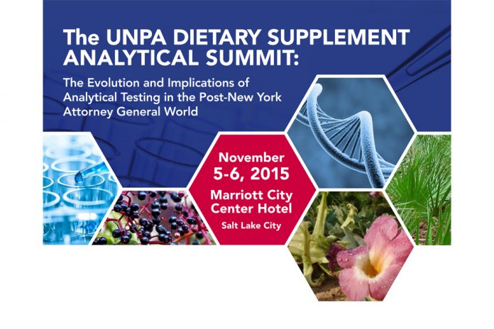 UNPA to host Dietary Supplement Analytical Summit