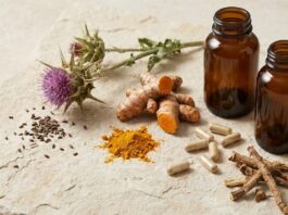Liver Wellness Is Having a Moment — What’s Real, What’s Regulated, and How Canadian Retailers Should Play It Milk thistle, turmeric root and powder, dandelion root and supplement capsules — liver wellness supplements