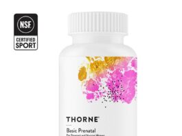 Sport Certification Is Moving Into the Prenatal Aisle Thorne Basic Prenatal bottle with NSF Certified for Sport badge — certified prenatal supplements entering women's health retail
